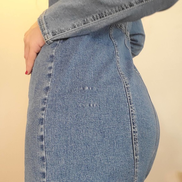 Vintage | Limited Too Denim Jacket Dress XXL - Picture 10 of 13